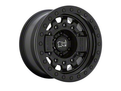 Black Rhino Avenger Beadlock Matte Black 6-Lug Wheel; 17x8.5; -30mm Offset (15-20 Tahoe)