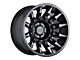 Black Rhino Mission Matte Black with Machined Tinted Spoke 6-Lug Wheel; 20x11.5; -44mm Offset (21-24 Tahoe)