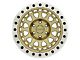 Black Rhino Primm Matte Gold with Machined Ring 6-Lug Wheel; 17x8.5; 0mm Offset (21-24 Tahoe)