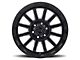 Black Rhino Revolution Matte Black 6-Lug Wheel; 18x9; -12mm Offset (21-24 Tahoe)