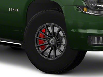 Black Rhino Rotorua Gloss Black 6-Lug Wheel; 17x9.5; 12mm Offset (15-20 Tahoe)