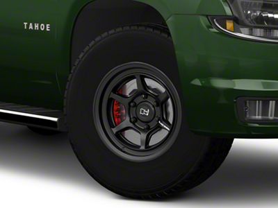 Black Rhino Shogun Matte Black 6-Lug Wheel; 17x8.5; 20mm Offset (15-20 Tahoe)