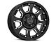 Black Rhino Sierra Gloss Black Milled 6-Lug Wheel; 17x9; 12mm Offset (21-24 Tahoe)