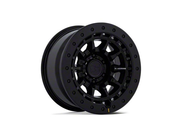 Black Rhino Tusk Gloss Black 6-Lug Wheel; 17x8.5; 0mm Offset (21-24 Tahoe)