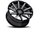 Black Rhino Typhoon Gloss Black Milled 6-Lug Wheel; 20x9.5; -18mm Offset (21-24 Tahoe)