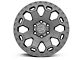 Black Rhino Warlord Matte Gunmetal 6-Lug Wheel; 17x9; 12mm Offset (21-24 Tahoe)