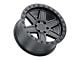 Black Rhino Attica Matte Black with Black Bolts 6-Lug Wheel; 18x9.5; 12mm Offset (21-24 Yukon)