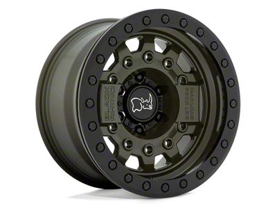 Black Rhino Avenger Beadlock Olive Drab Green 6-Lug Wheel; 17x8.5; 0mm Offset (21-24 Yukon)