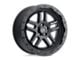 Black Rhino Barstow Textured Matte Black 6-Lug Wheel; 20x9.5; 0mm Offset (21-24 Yukon)