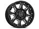 Black Rhino Sierra Gloss Black Milled 6-Lug Wheel; 17x9; -12mm Offset (21-24 Yukon)