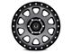 Blackhorn Offroad BH02 Gunmetal with Black Lip 6-Lug Wheel; 17x9; 12mm Offset (04-08 F-150)