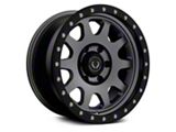 Blackhorn Offroad BH02 Gunmetal with Black Lip 6-Lug Wheel; 17x9; 12mm Offset (19-23 Ranger)