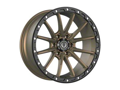 Blackhorn Offroad BH04 Bronze with Black Lip 6-Lug Wheel; 20x9; 0mm Offset (19-23 Ranger)