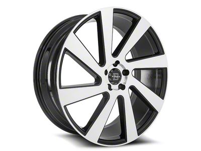 Blade Luxury BL-406 Napo Gloss Black and Milled 6-Lug Wheel; 26x9.5; 25mm Offset (23-25 Colorado)