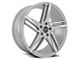 Blade Luxury BL-407 Adverso Silver and Machined 5-Lug Wheel; 20x8.5; 35mm Offset (87-90 Dakota)