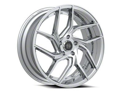 Blade Luxury RT-456 Enzo Chrome 5-Lug Wheel; 20x8.5; 35mm Offset (87-90 Dakota)