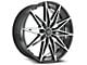 Blade Luxury BL-403 Lucid Gloss Black and Machined 6-Lug Wheel; 22x9.5; 25mm Offset (04-08 F-150)