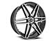 Blade Luxury RT-451 Bendetta Gloss Black and Machined 6-Lug Wheel; 26x9.5; 25mm Offset (09-14 F-150)