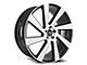 Blade Luxury BL-406 Napo Gloss Black and Milled 6-Lug Wheel; 26x9.5; 25mm Offset (19-25 RAM 1500)