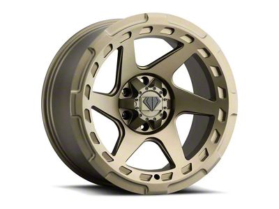 Blaque Diamond Wheels BD-O728 Matte Bronze 5-Lug Wheel; 17x9; -12mm Offset (02-08 RAM 1500, Excluding Mega Cab)