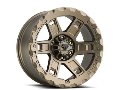 Blaque Diamond Wheels BD-O801 Matte Bronze 5-Lug Wheel; 17x9; -12mm Offset (02-08 RAM 1500, Excluding Mega Cab)