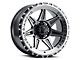 Blaque Diamond Wheels BD-O102 Gloss Black with Machine Face 6-Lug Wheel; 18x9; -12mm Offset (07-14 Tahoe)