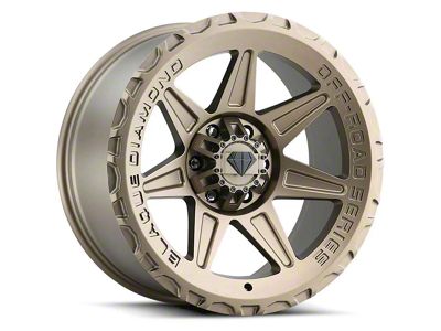 Blaque Diamond Wheels BD-O102 Matte Bronze 6-Lug Wheel; 17x9; -12mm Offset (07-14 Tahoe)