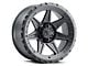 Blaque Diamond Wheels BD-O102 Matte Textured Black 6-Lug Wheel; 22x10; 1mm Offset (15-20 F-150)