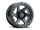 Blaque Diamond Wheels BD-O728 Matte Textured Black 6-Lug Wheel; 17x9; 1mm Offset (19-23 Ranger)