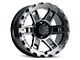 Blaque Diamond Wheels BD-O801 Gloss Black with Machine Face 5-Lug Wheel; 20x10; 1mm Offset (05-11 Dakota)