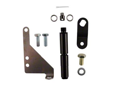 B&M E40D/4R100 Automatic Transmission Cable Bracket and Shift Lever Kit (99-04 F-350 Super Duty)