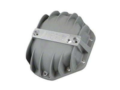 B&M Dana 80 Hi-Tek Aluminum Differential Cover; Natural (94-02 RAM 3500)