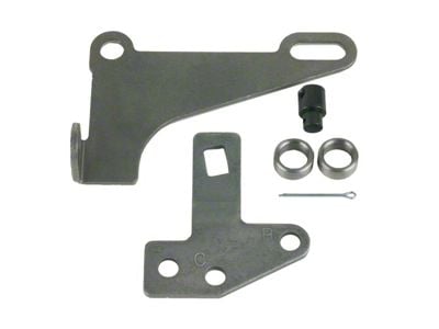 B&M 4L60E/4L80E Automatic Transmission Cable Bracket and Shift Lever Kit (01-06 Sierra 3500 HD)