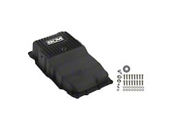 B&M 10L80 Hi-TEK Deep Heavy Duty Transmission Pan; Black (18-25 Tahoe)