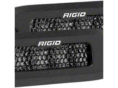 BMC Lights 3-Inch Hitch Bar Lighting Kit with Rigid 6-Inch Midnight Series SR-Q Pro Lights and Rigid Ignite End Cap Upgrade; Flood Beam (21-24 F-150)