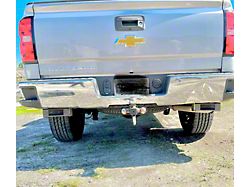 BMC Lights 3-Inch Hitch Bar Lighting Kit with Rigid 6-Inch SR-Q Pro Lights; Flood Beam (14-18 Silverado 1500)