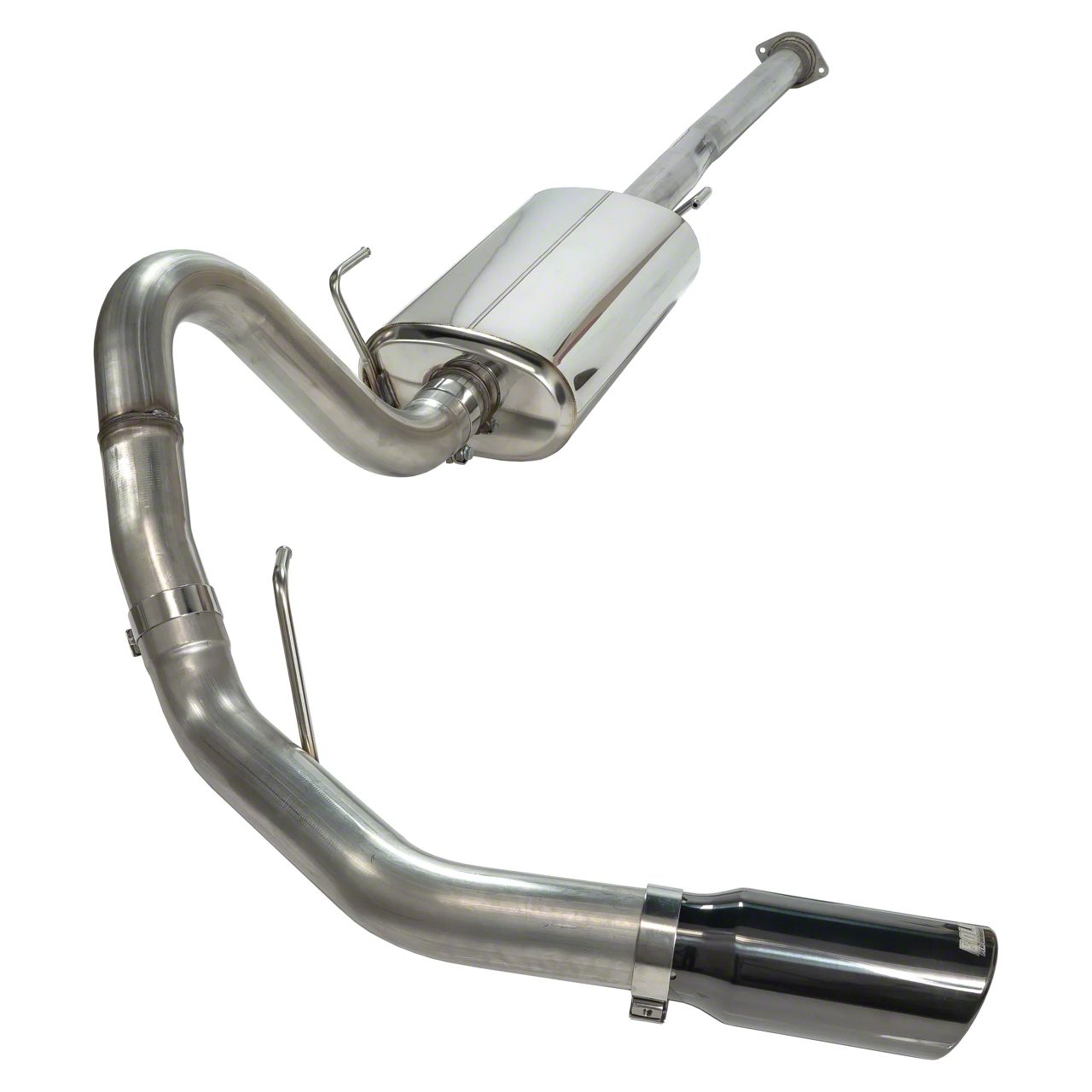 Bold Performance F-150 Single Exhaust System with Black and Polished ...