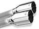Borla ATAK Dual Exhaust System with Chrome Tips; Same Side Exit (21-24 2.7L EcoBoost F-150)