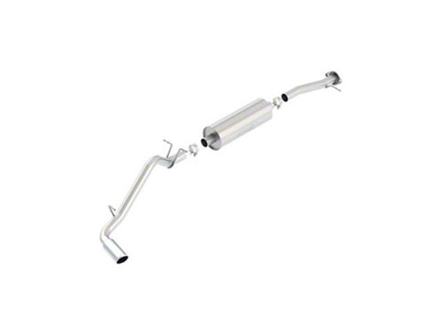 Borla S-Type Single Exhaust System with Polished Tip; Side Exit (15-22 3.6L Canyon)
