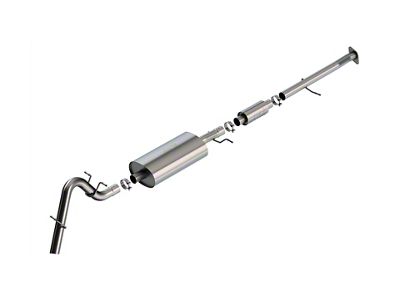 Borla Climber S-Type Single Exhaust System; Turn Down (23-24 Colorado)