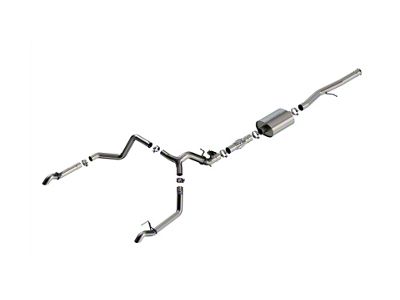 Borla ATAK Dual Exhaust System; Turn Down (24-25 Sierra 1500 AT4X)