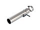 Borla S-Type Single Exhaust System with Black Chrome Tip; Side Exit (20-24 6.6L Gas Sierra 2500 HD)