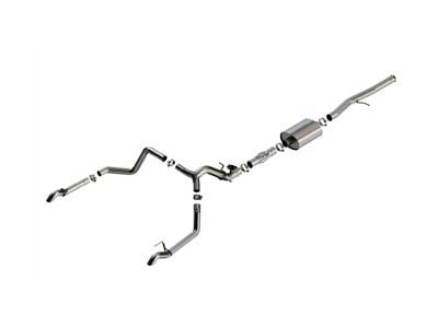 Borla ATAK Dual Exhaust System; Turn Down (24-25 Silverado 1500 ZR2)