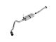 Borla S-Type Single Exhaust System with Black Chrome Tip; Side Exit (15-19 6.0L Silverado 2500 HD)