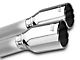 Borla S-Type Dual Exhaust System with Polished Tips; Same Side Exit (14-18 5.3L Silverado 1500)