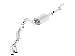 Borla Touring Dual Exhaust System with Chrome Tips; Same Side Exit (15-20 5.3L Tahoe)