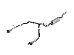 Borla Touring Dual Exhaust System with Carbon Fiber Tips; Rear Exit (21-24 6.2L Yukon)