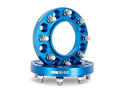 Borne Off-Road 1-Inch Wheel Spacers; Blue (11-24 F-350 Super Duty)