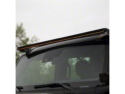 Borne Off-Road 40-Inch Single Row Straight LED Light Bar; Combo Spot/Flood Beam (Universal; Some Adaptation May Be Required)