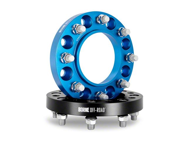 Borne Off-Road 32mm Wheel Spacers; Black (19-24 RAM 3500 SRW)